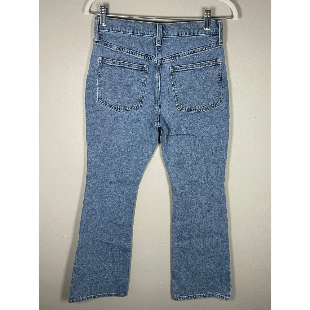 Girls Old Navy Light Wash Butterfly Jeans Sz 16